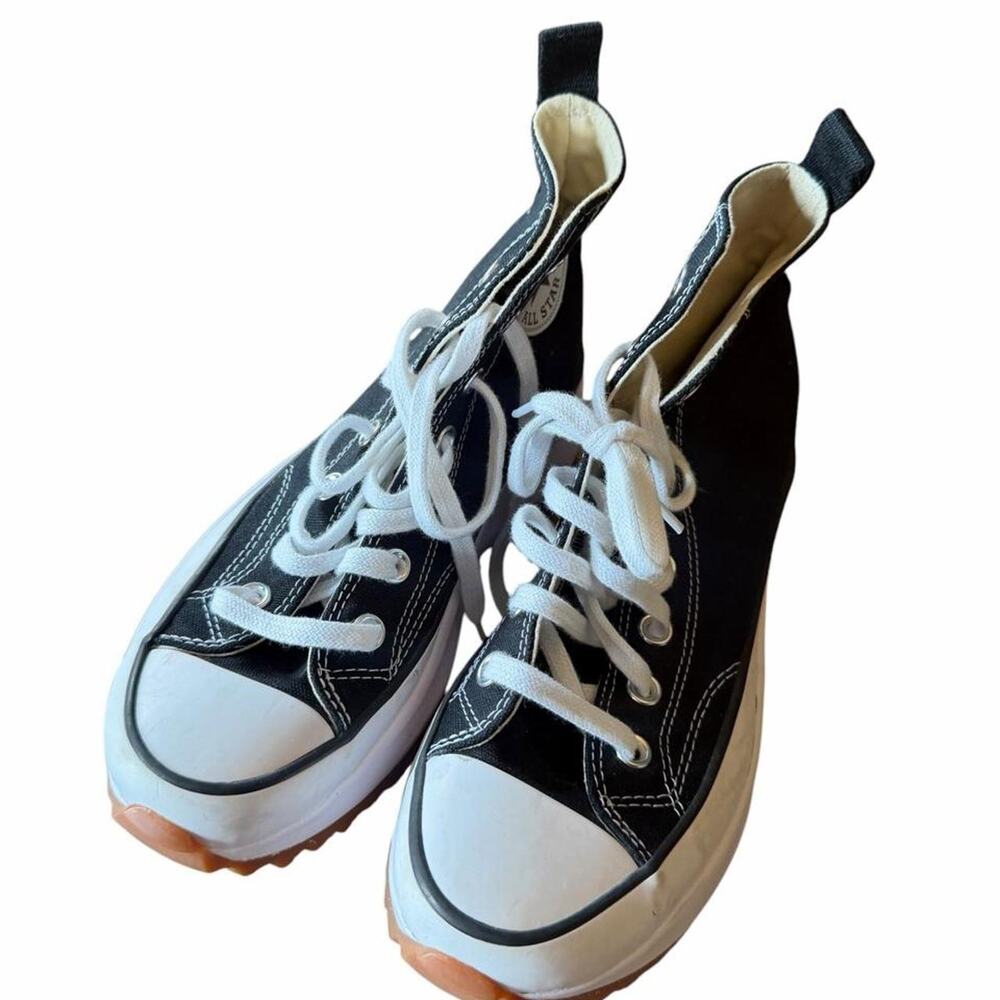 Converse black and white platform - Picture 4 of 8